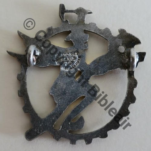 106.116  CIE AIR 106.116  MORET Poincon circul Dos lisse 2Anneaux Src.Y.GENTY Collect JM 